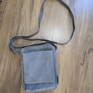 Vera Bradley Gray Crossbody Organizer Bag – Faded